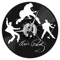 ELvis Vinyl Record Wall Clock