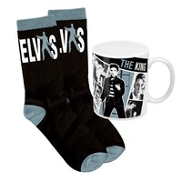 Elvis Mug & Sock Pack - The King