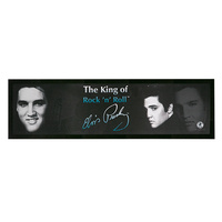 ELVIS THE KING BAR RUNNER