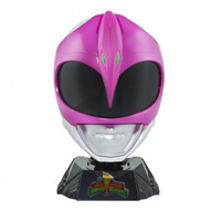 Power Rangers Lightning Collection Mighty Morphin Power Ranger Pink Premium Role Play Helmet