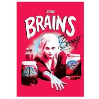 iZombie Brains and Beauty MightyPrint Wall Art Print