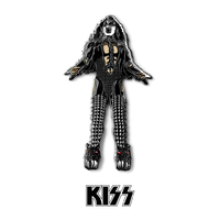 KISS FiGPiN Enamel Pins - The Demon (Love Gun)
