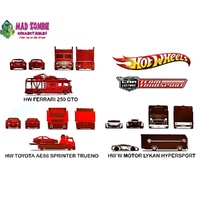 Hot Wheels 1/64 Team Transport 2025 H Case Assortment (FACTORY SEALED) - (PRE-ORDER)