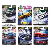 Hot Wheels 1/64 Car Culture 2025 L Case – HW Euro Speed (SET OF 5) (WITH A POSSIBLE CHANCE OF A CHASE) - PRE-ORDER