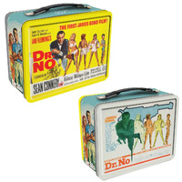 James Bond Dr. No Lunch Box Tin Tote