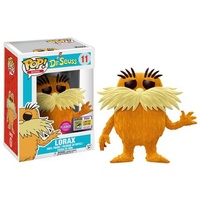 Dr Seuss - Lorax Flocked SDCC 2017 US Exclusive Pop! Vinyl
