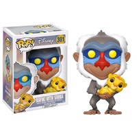 The Lion King - Rafiki with Simba Pop! Vinyl