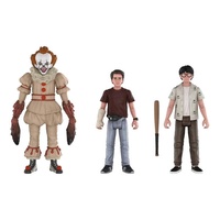 It (2017) - Pennywise, Richie & Eddie Action Figure 3-pack