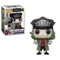 Beetlejuice - Beetlejuice with Guide Hat Pop! Vinyl Figure
