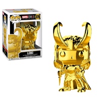 Marvel Studios 10th Anniversary - Loki Gold Chrome Pop! Vinyl