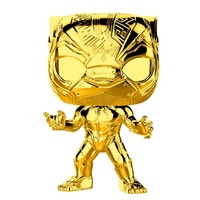 Marvel Studios 10th Anniversary - Black Panther Gold Chrome Pop! Vinyl