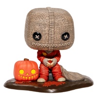 Trick R Treat - Sam with Pumpkin & Sack US Exclusive Pop! Deluxe [RS]