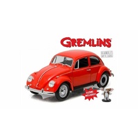 Greenlight 1:24 Scale Gremlins 1967 VW Beetle with Gizmo Figure Movie
