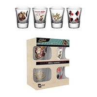 DC Comics Bombshells Harley Quinn Shot Glasses