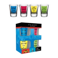 Friends Shot Glass - Set of 4