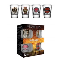 Supernatural Shot Glass Set of 4