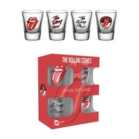 The Rolling Stones Shot Glass Set of 4