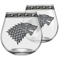 GOT STARK GLOBE GLASSES - Set of 2