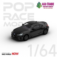 Pop Race 1:64 Scale - Subaru BRZ Black
