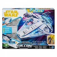 Star Wars Force Link 2.0 Kessel Run Millennium Falcon Vehicle with Han Solo 3.75 Action Figure