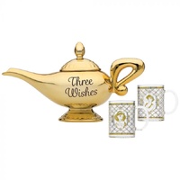 Disney Aladdin Tea Pot & Glasses Set - ALADDIN LAMP