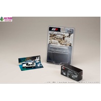 Hobby Japan - Initial D Corolla Levin AE86 Takumi Fujiwara VS Wataru Akiyama White with Silver Rims - (PRE-ORDER)