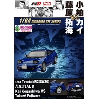 Hobby Japan - Toyota MR2 (SW20)/Initial D Kai Kogashiwa VS Takumi Fujiwara - (PRE-ORDER)