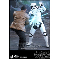 Star Wars: Episode 7 Finn & Riot Control Stormtrooper Action Figure Set - (Free Shipping)