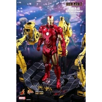 Iron Man 2 - Mark IV with Suit-Up Gantry Diecast 12" 1:6 Scale Action Figure
