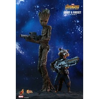 Avengers 3: Infinity War - Groot & Rocket 12" 1:6 Scale Action Figure