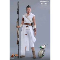 Star Wars - Rey & D-0 Episode IX Rise of Skywalker 1:6 Scale Action Figure Set (Free Shipping)