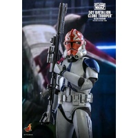 Star Wars: The Clone Wars - 501st Battalion Clone Trooper Deluxe 1:6 Scale 12" Action Figure