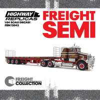 Highway Replicas 1/64 Scale - Prime Mover and Trailer - Hayes Haulage - (PRE-ORDER)