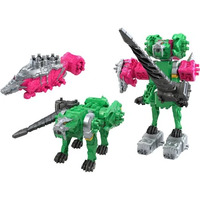 Power Rangers Dino Fury Ankylo Hammer and Tiger Claw Zord Set