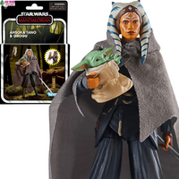 Star Wars The Vintage Collection Deluxe Ahsoka Tano and Grogu 3 3/4-Inch Action Figures - Exclusive