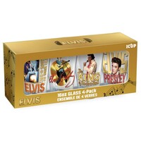 Elvis Drinking Glass Set - 4 Pack