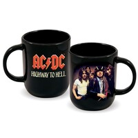 AC/DC Black Cappuccino Ceramic Mug – Highway to Hell Ceramic