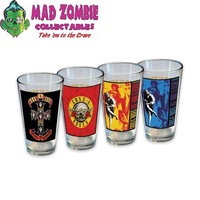 Guns N’ Roses Pint Glass Set (4-Pack / 16oz)