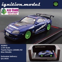 Ignition Model 1/64 Scale - Toyota Supra (JZA80) RZ Blue Metallic - PRE-ORDER