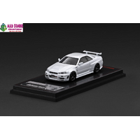 Ignition Model 1/64 Scale - Nissan Skyline GT-R (BNR34) NISMO customized White Metallic - PRE-ORDER