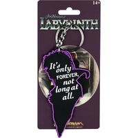Labyrinth - It's only forever not long at all keychain