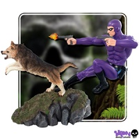The Phantom - Phantom and Devil Purple Suit Statue (Free Shipping)