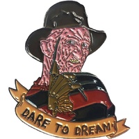 A Nightmare on Elm Street - Freddy Krueger "Dare to Dream" Enamel Pin