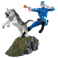 The Phantom - Phantom and Devil Blue Suit Statue (Free Shipping)