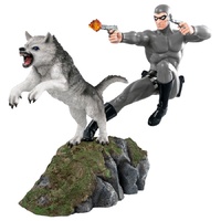 The Phantom - Phantom and Devil Grey Suit Statue (Free Shipping)