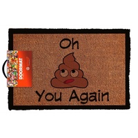 Emoji - Oh S*** You Again Doormat