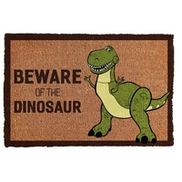 Toy Story Door Mat - Beware the Dinosaur