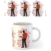 Nightmare on Elm Street Coffee Mug - Text