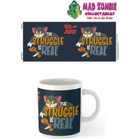 Tom And Jerry - The Struggle Is Real Coffee Mug