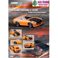 Inno 64 - Nissan Fairlady Z (S30) Orange With Carbon Bonnet